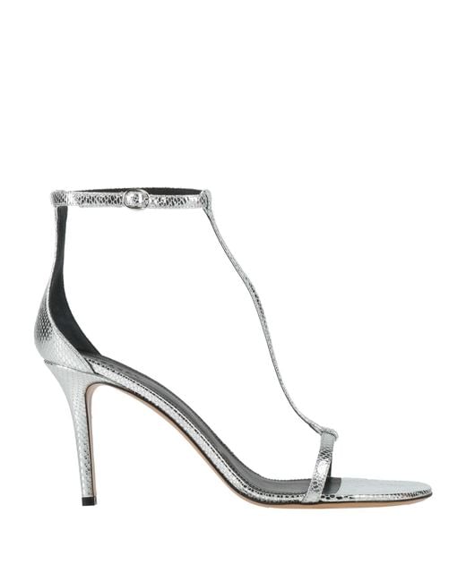 Isabel Marant White Sandals Goat Skin