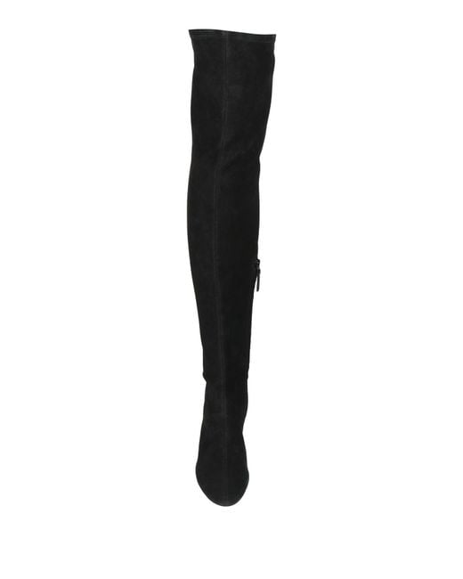 Tory Burch Black Boot Leather