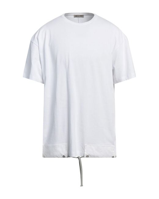 State of Order White T-Shirt Cotton for men