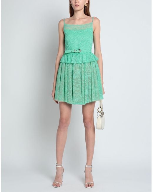 Versace Green Mini Dress