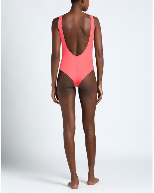 Armani Exchange Pink One-piece Swimsuit