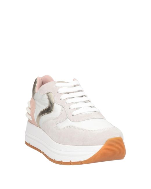 Voile Blanche White Sneakers Leather, Nylon