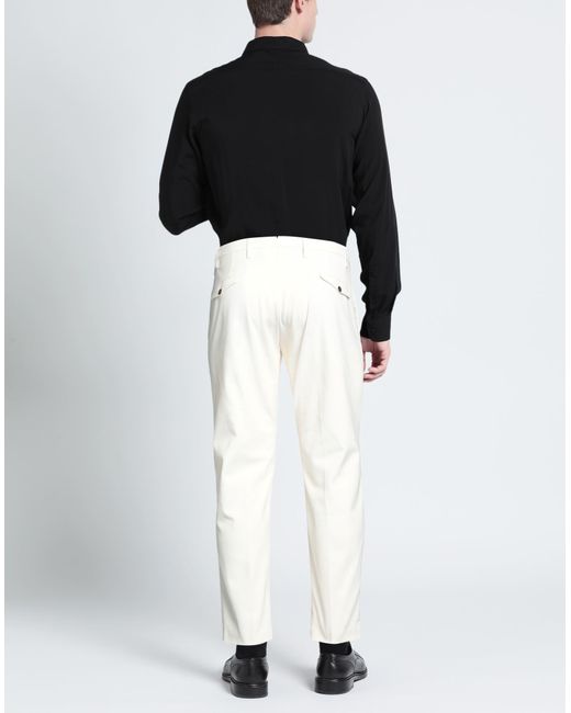 MICHELE CARBONE White Trouser for men