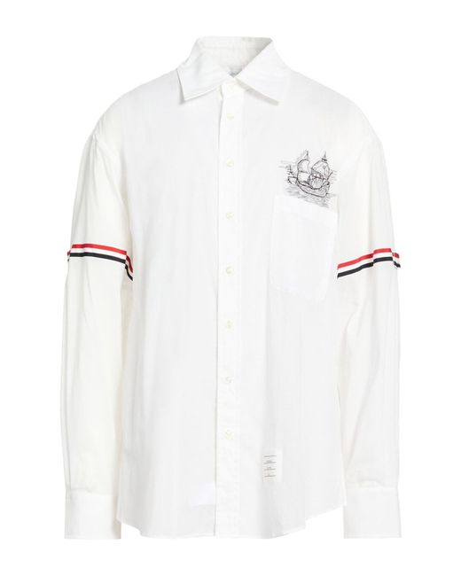Camicia di Thom Browne in White da Uomo