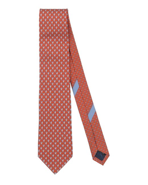 Ferragamo Red Ties & Bow Ties for men
