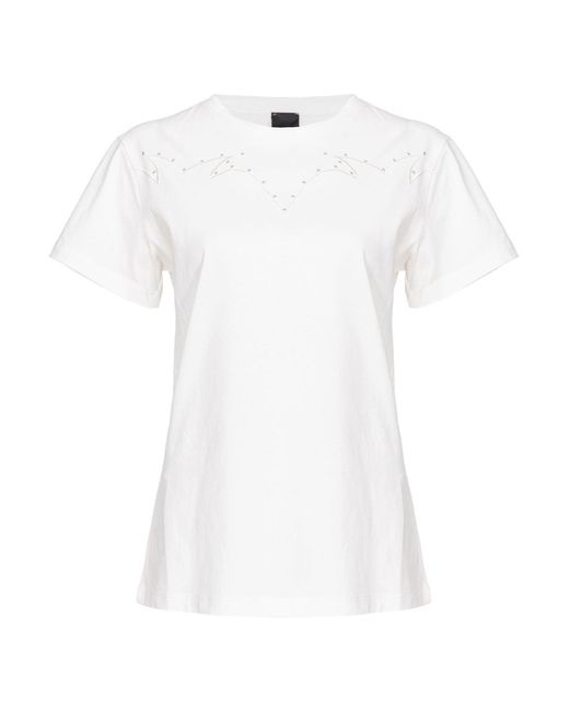 T-shirt di Pinko in White