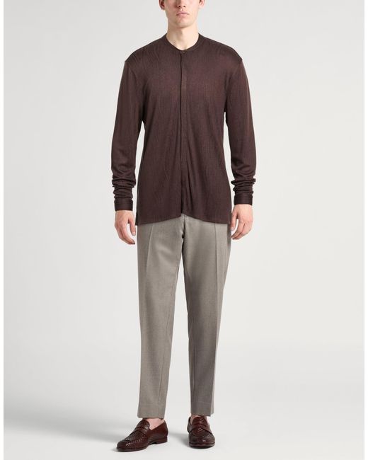 John Varvatos Brown Shirts for men