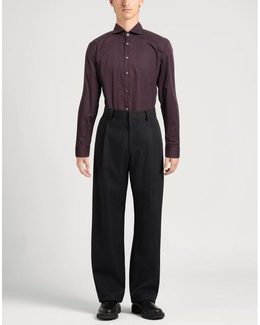 Daniele Alessandrini Purple Shirt for men