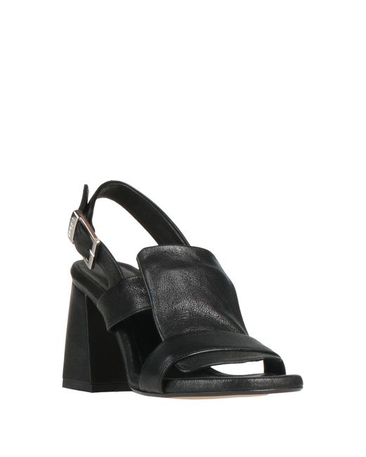 Baldinini Black Trend Sandals Leather