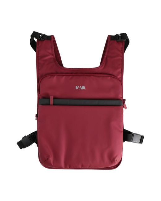 Nava Rucksack in Red für Herren