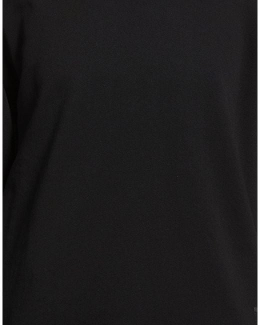 Dekker Black Sweatshirt Cotton, Elastane for men