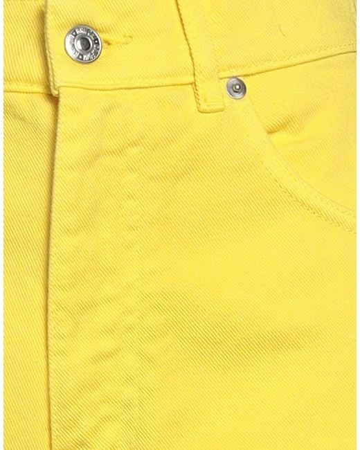Grifoni Yellow Pants Cotton