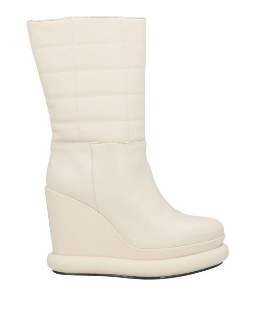 Paloma Barceló White Stiefelette