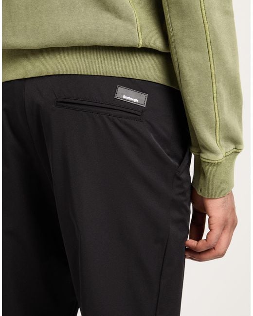 Bomboogie Black Pants Nylon, Elastane