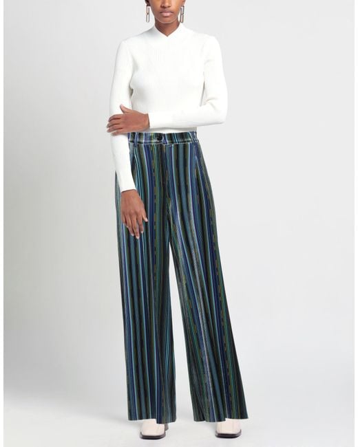 Olla Parèg Blue Azure Pants Polyester, Elastane