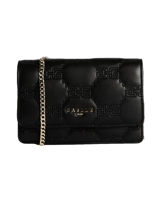 Gaelle Paris Black Umhängetasche