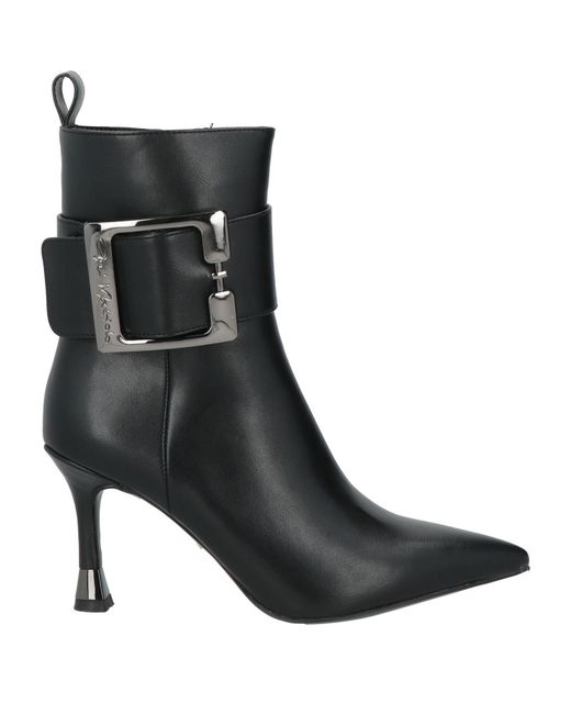 Gai Mattiolo Black Ankle Boots