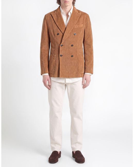 Boglioli Brown Blazers for men