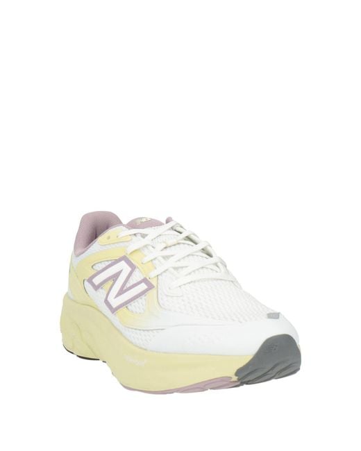 New Balance White Trnqb Sneakers Textile Fibers, Synthetic Fibers for men