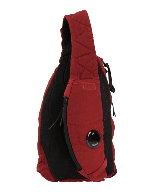 C P Company Red Rucksack for men