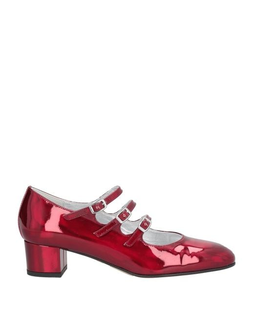 CAREL PARIS Red Pumps Leather