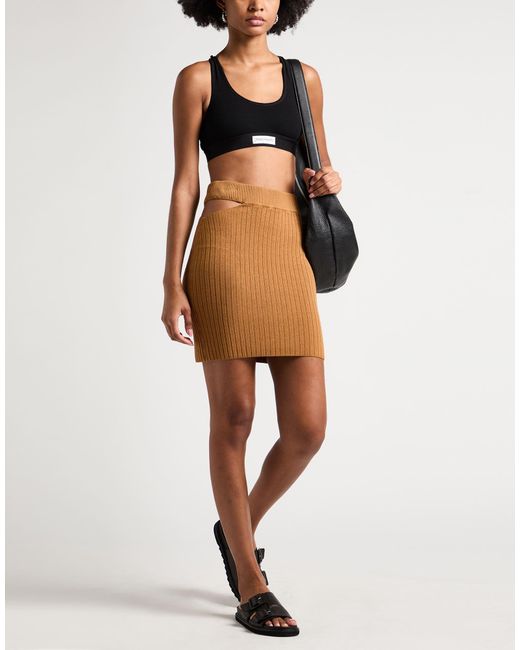 hinnominate Brown Mini Skirts