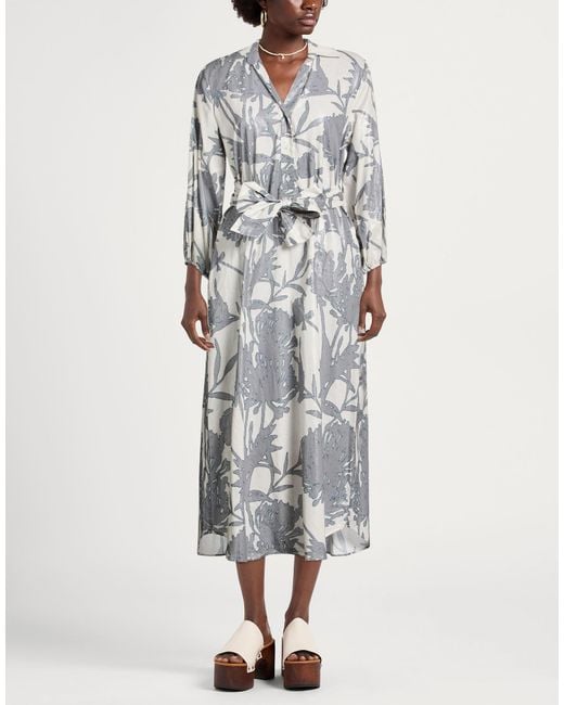 Caliban Gray Midi Dresses