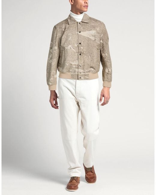 DOMREBEL Brown Jacket for men