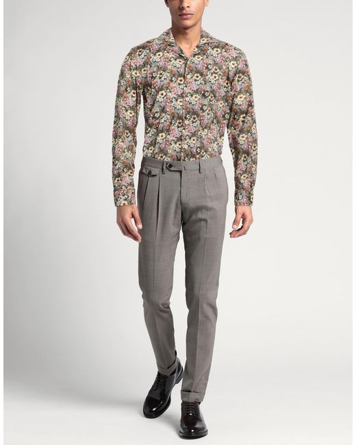 ZIP CODE 36061 Gray Shirts for men