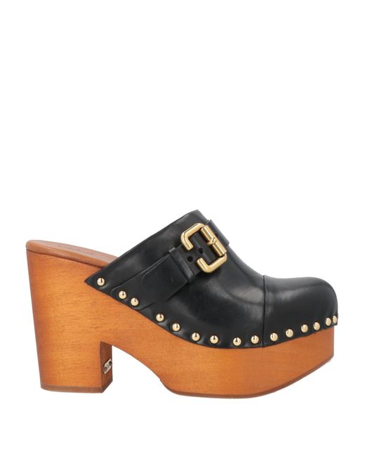 Mules & Zoccoli di Chloé in Black