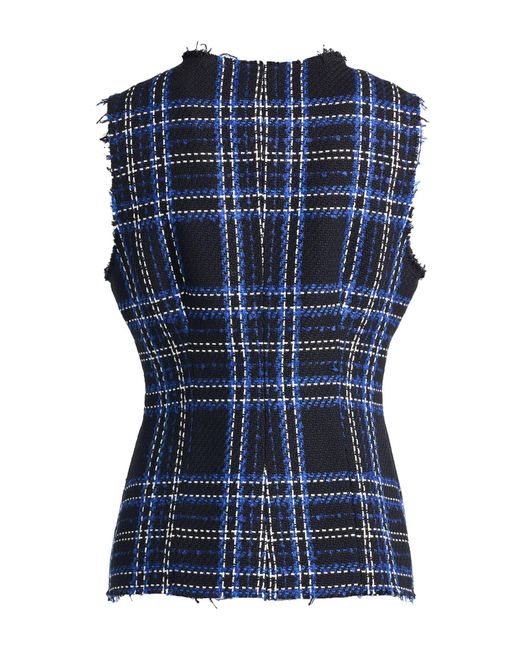 MSGM Blue Couture-Weste