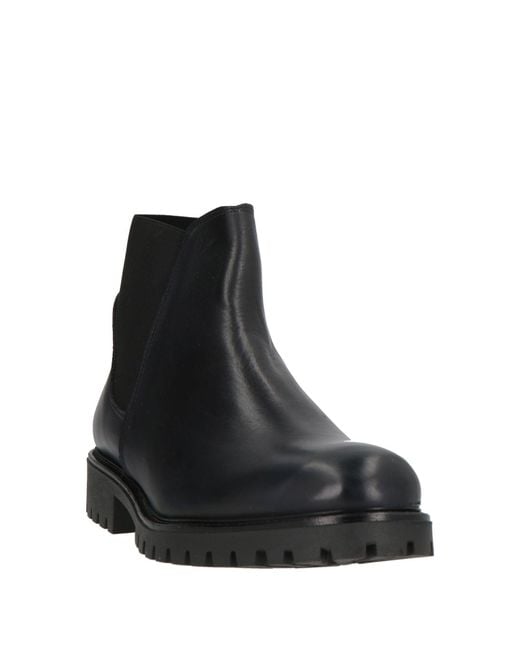 Calpierre Black Ankle Boots for men