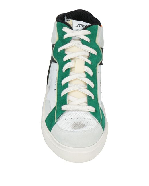 Strype Green Trainers