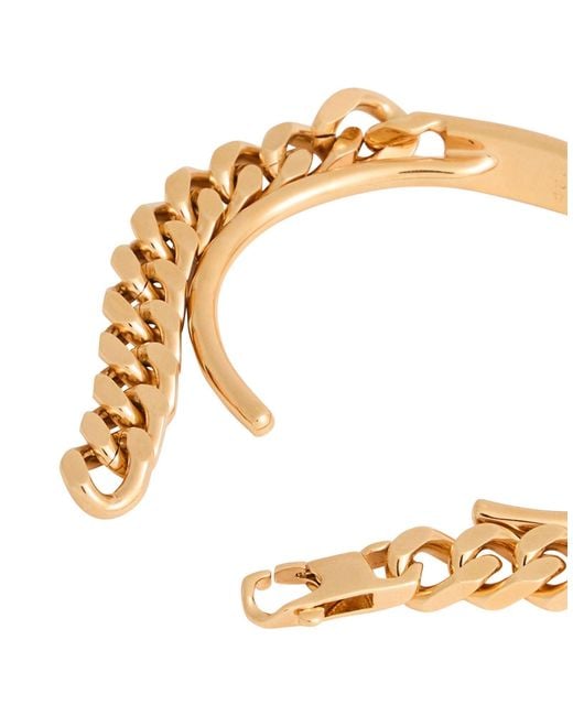 Pulsera MM6 by Maison Margiela de color Metallic
