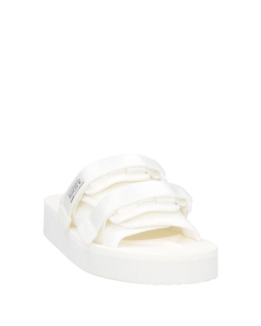 Suicoke White Sandals for men