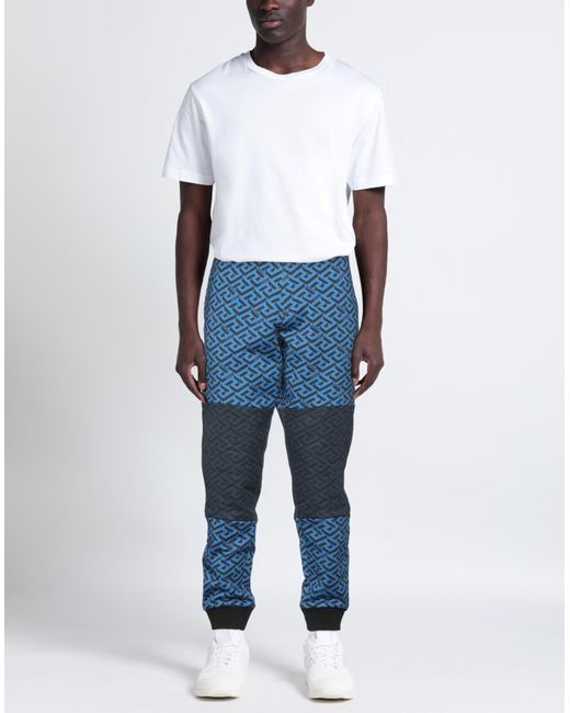 Versace Blue Trouser for men
