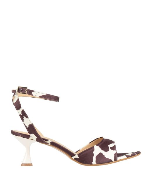 Divine Follie Natural Sandals Synthetic Material