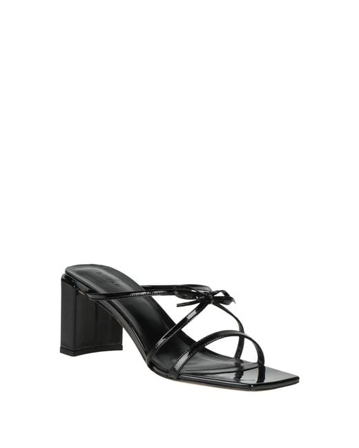 By Far White Sandals Leather