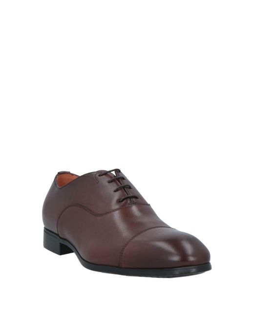 Santoni Brown Lace-up Shoes for men