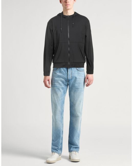 Herno Gray Sweatshirt Polyamide, Elastane for men