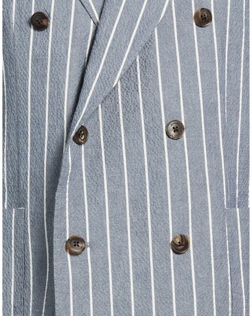 Drumohr Blue Blazer for men