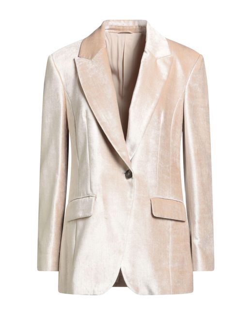 Brunello Cucinelli Natural Blazer