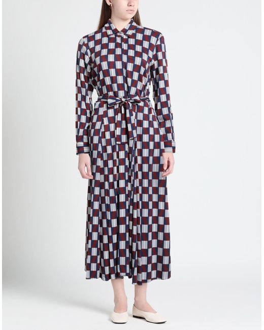 Le Sarte Pettegole White Midi Dress Viscose, Elastane