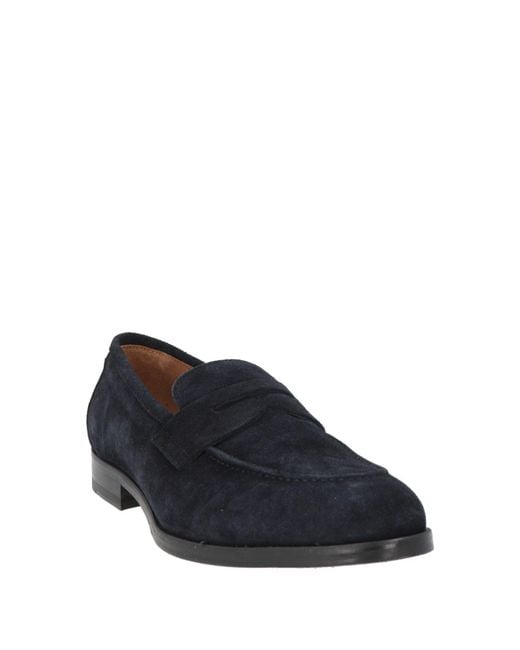 Testoni Black Loafers Calfskin for men
