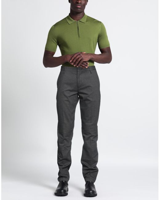 Emporio Armani Gray Pants for men