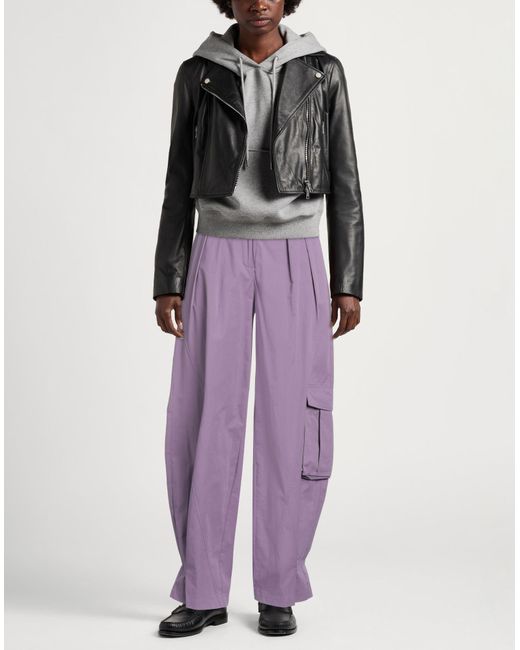 WEILI ZHENG Purple Hose