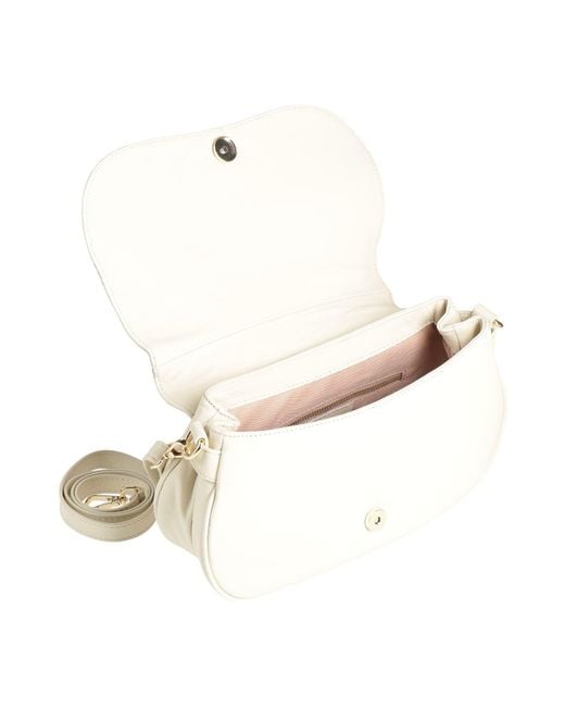 Marc Ellis Natural Cream Handbag Leather