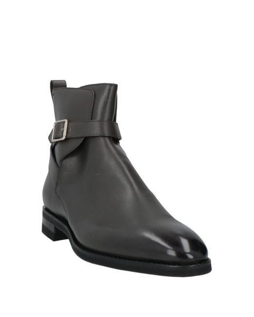 Bally Black Ankle Boots Leather for men