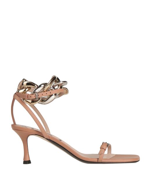 N°21 Pink Sandals Soft Leather