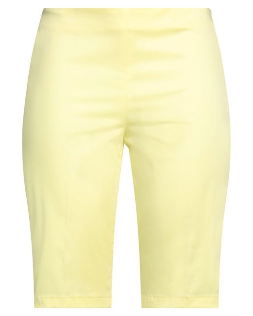 KATE BY LALTRAMODA Yellow Shorts & Bermuda Shorts